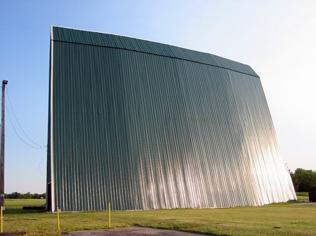 Hi-Vue Theatre - Screen Back - Photo From Water Winter Wonderland